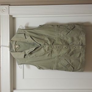 Twill Vest Love Hanna